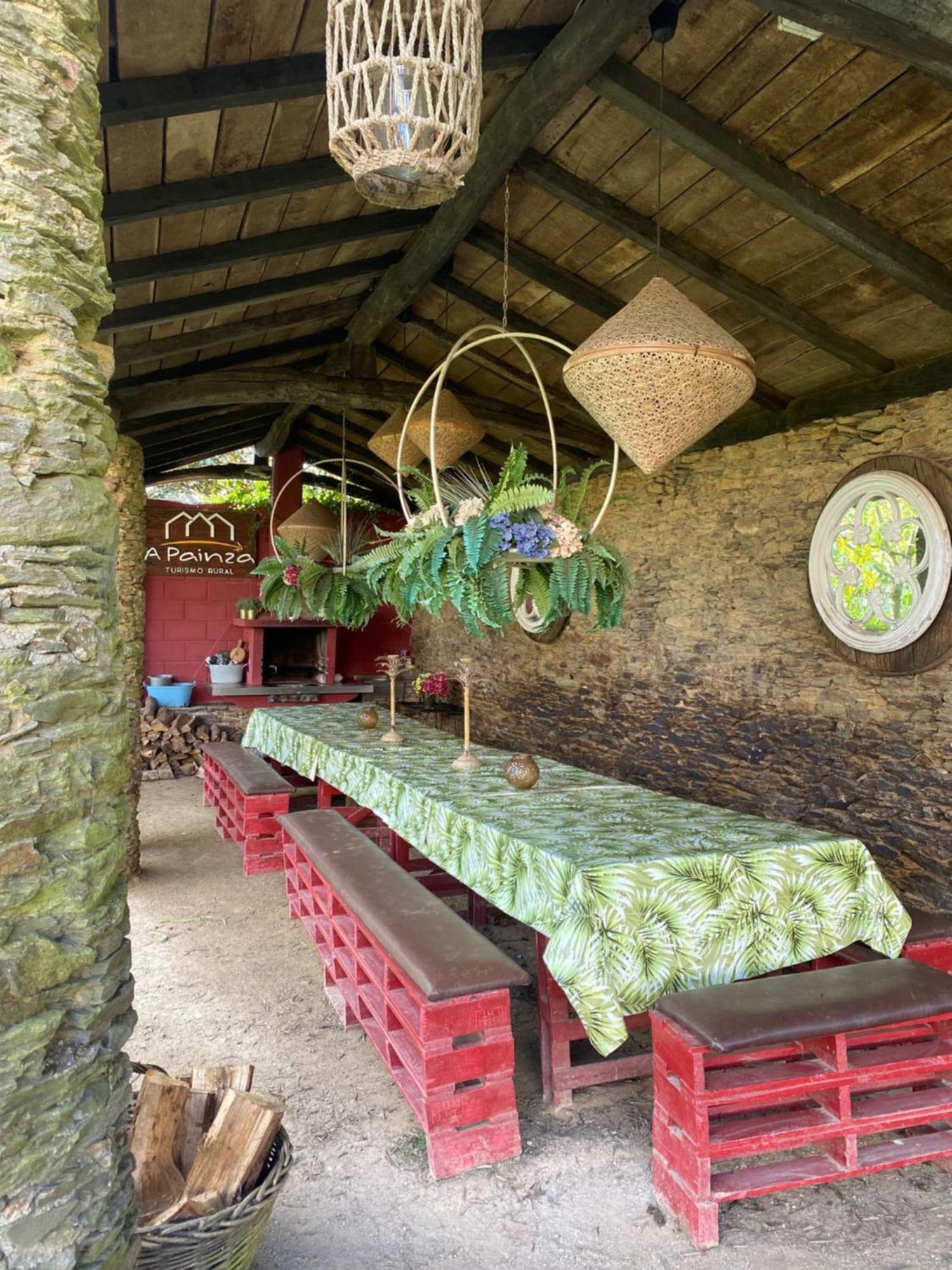 Aldea A Painza Pension Arzúa Buitenkant foto